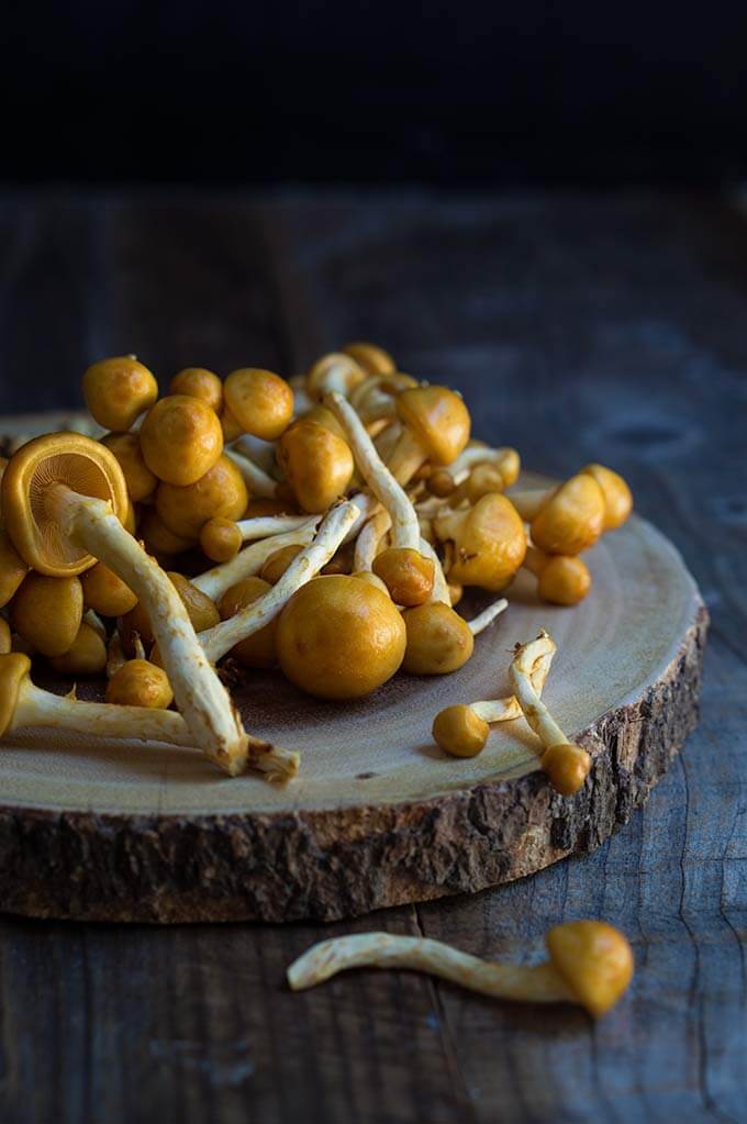 Nameko mushrooms | www.viktoriastable.com