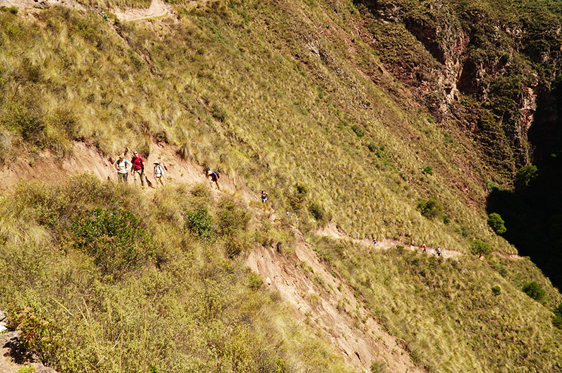 Hiking the Quarry trail to Machu Picchu | www.viktoriastable.com