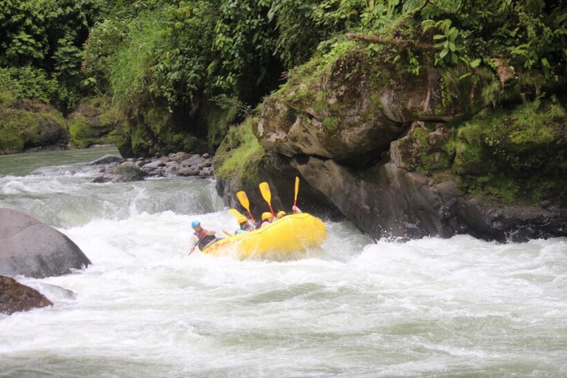 White water rafting