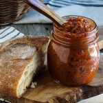 Roasted red pepper jam | www.viktoriastable.com