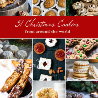 31 Christmas cookies from around the world | www.viktoriastable.com